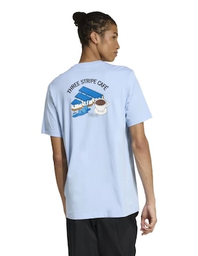 Playera deportiva para entrenamiento Adidas de hombre