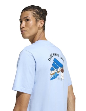 Playera deportiva para entrenamiento Adidas de hombre
