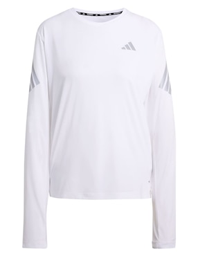 Playera deportiva para correr Adidas de mujer