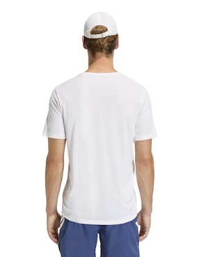 Playera deportiva para correr Adidas de hombre