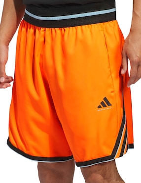 Short con bolsillos Adidas para básquetbol hombre
