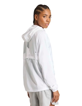 Chamarra para correr Adidas de mujer