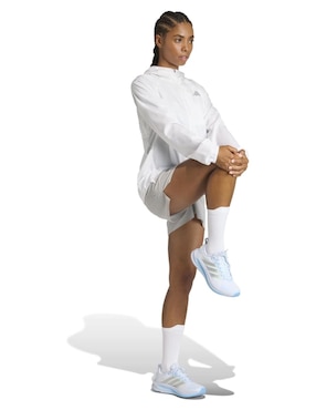 Chamarra para correr Adidas de mujer