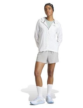 Chamarra para correr Adidas de mujer