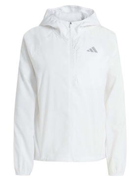 Chamarra para correr Adidas de mujer