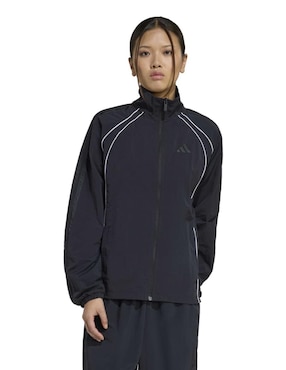 Sudadera Adidas W ICONIC 3S TT con bolsas para mujer