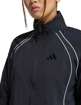 Sudadera Adidas W ICONIC 3S TT con bolsas para mujer