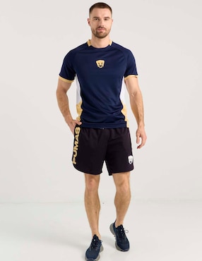 Short con bolsillos Fútbol Pumas De La Unam para fútbol hombre