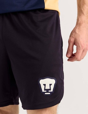 Short con bolsillos Fútbol Pumas De La Unam para fútbol hombre