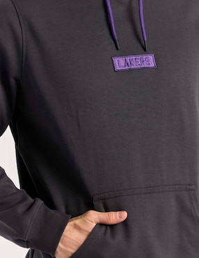 Sudadera Nba con capucha y bolsa Los Angeles Lakers para hombre