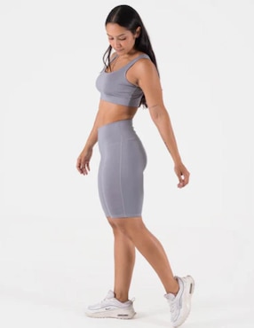 Conjunto deportivo ajustado Oleeve con elástico para mujer