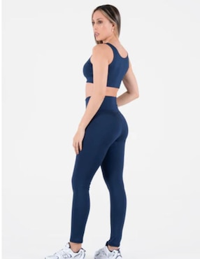 Conjunto deportivo ajustado Oleeve con elástico para mujer
