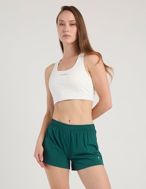 Short Head con malla para deporte con raqueta mujer