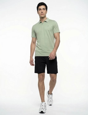 Playera tipo polo deporte con raqueta Head para hombre