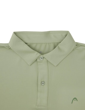 Playera tipo polo deporte con raqueta Head para hombre