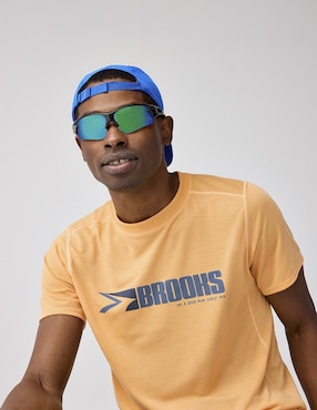 Playera deportiva para correr Brooks de hombre