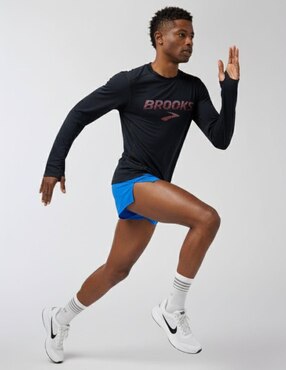 Playera deportiva para correr Brooks de hombre