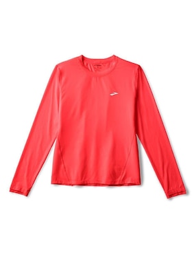 Playera deportiva para correr Brooks de mujer