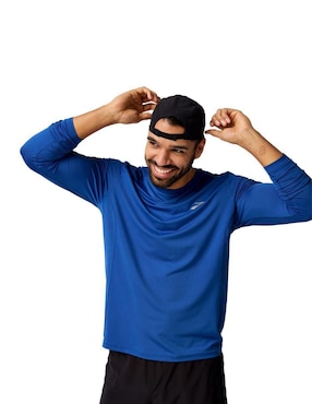 Playera deportiva para correr Brooks de hombre