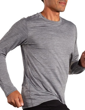 Playera deportiva para correr Brooks de hombre