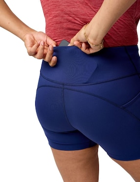 Short con bolsa Brooks para correr mujer