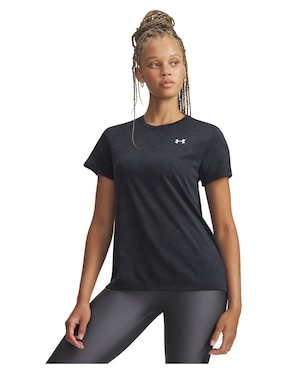 Playera deportiva para entrenamiento Under Armour Tech Pixelate para mujer
