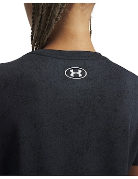 Playera deportiva para entrenamiento Under Armour Tech Pixelate para mujer