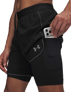Short Under Armour con bolsillos UA Velociti Pro para correr hombre