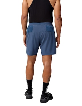 Short efecto doble prenda Brooks para correr hombre