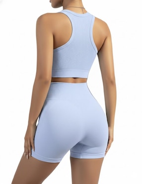 Conjunto deportivo ajustado Tomoloon con elástico para mujer