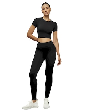Conjunto deportivo ajustado Tomoloon con elástico para mujer