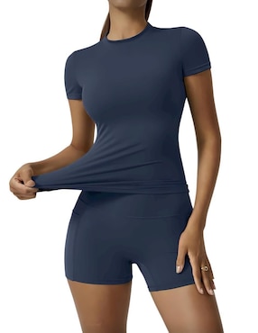 Conjunto deportivo regular Tomoloon con elástico para mujer