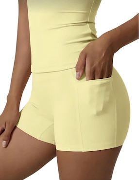 Conjunto deportivo regular Tomoloon con elástico para mujer