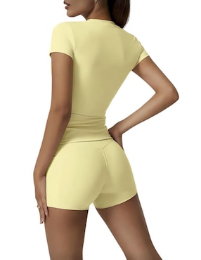 Conjunto deportivo regular Tomoloon con elástico para mujer