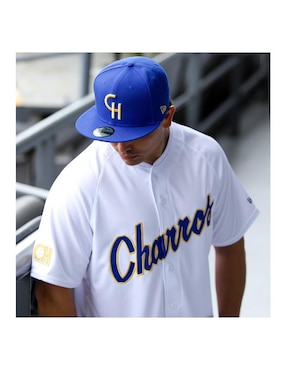 Jersey de Charros de Jalisco local manga corta New Era fan para hombre