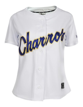 Jersey de Charros de Jalisco local manga corta New Era fan para mujer