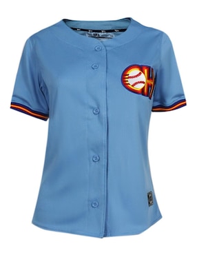Jersey de Charros de Jalisco visitante manga corta New Era fan para mujer