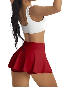 Falda short deportiva Tomoloon para entrenamiento adulto