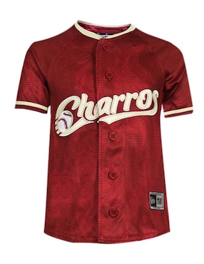 Jersey de Charros de Jalisco local de manga corta New Era Fan para infantil unisex