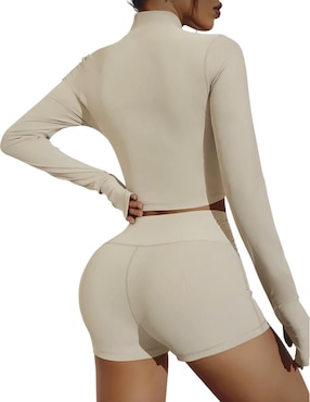 Conjunto deportivo ajustado Tomoloon con elástico para mujer