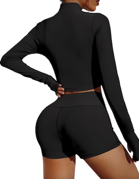 Conjunto deportivo ajustado Tomoloon con elástico para mujer
