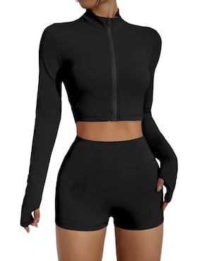 Conjunto deportivo ajustado Tomoloon con elástico para mujer