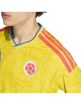 Jersey de Selección de Fútbol de Colombia local manga corta Adidas para hombre