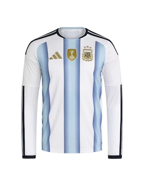 Jersey de Selección de Fútbol de Argentina local manga larga Adidas para hombre