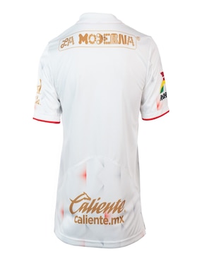 Playera deportiva para fútbol New Balance club deportivo toluca para mujer