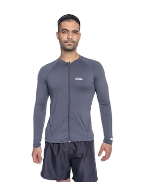 Wetshirt Skysoul estampado liso para hombre