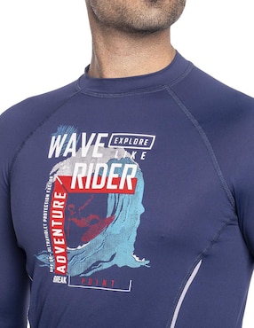 Wetshirt Skysoul estampado para hombre