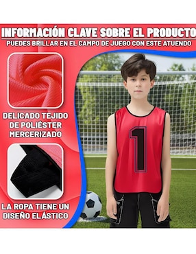 Set Casacas Xtellar de Fútbol infantil