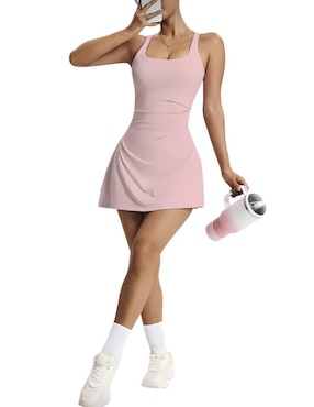 Vestido sin bra Tomoloon mini entrenamiento para mujer
