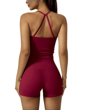 Conjunto deportivo ajustado Tomoloon con elástico para mujer